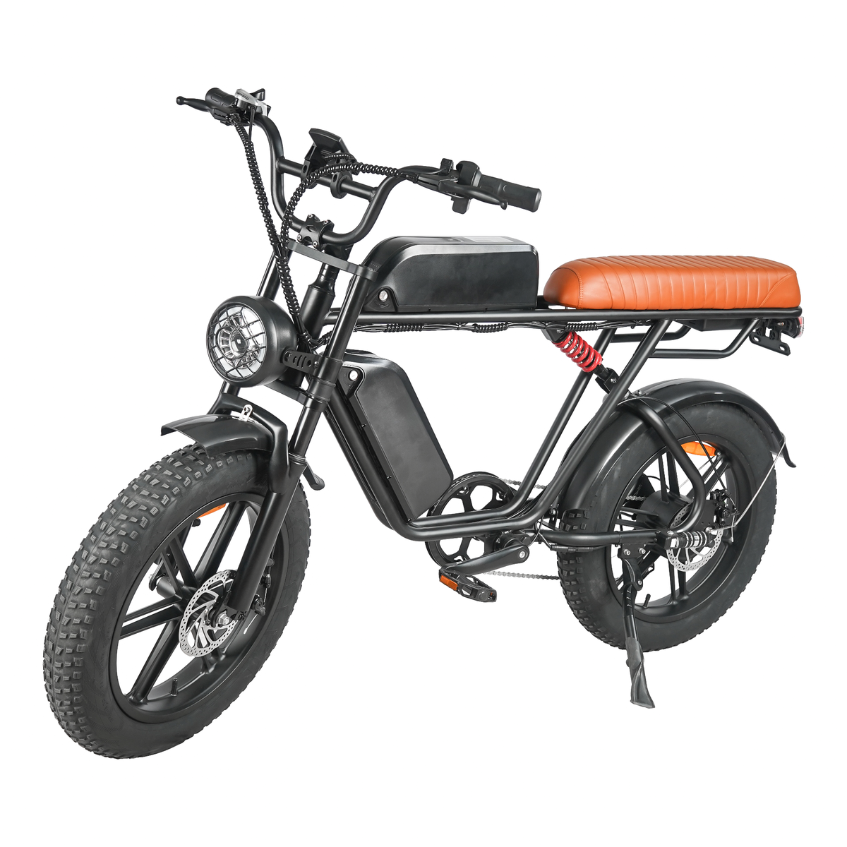 1 (1) S2 20 Inch 500W City Leisure Electric Bike Full Suspension 48V - Image 1
