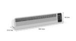 Modern Radiator Booster Fan Circulate Warm air More Fast Energy Saving Cooling Radiator - Image 5