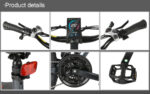SAMBIKE SY26 II 36V 13Ah 7 Speed Electric Mountain Ebike 2×250W - Image 4