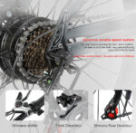 SAMBIKE SY26 II 36V 13Ah 7 Speed Electric Mountain Ebike 2×250W - Image 3