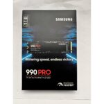 990 PRO 1TB NVMe PCIe M.2 SSD MZ V9P1T0BW High Speed Internal Storage