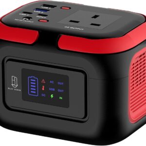 Blue Ocean 97Wh Portable Power Station 120W Solar Generator 26400mAh Battery Backup