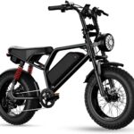 Electric Mini Bike 750W Motor 48V 15.6Ah Battery with Bluetooth Speaker