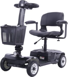 Coolbaby Electric Mobility Scooter 24V Detachable Battery 4 Wheel 190kg Load