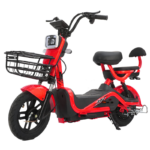 Adult Electric Dirt Bike 350W Central Motor 15Ah 3 Speed E Bike