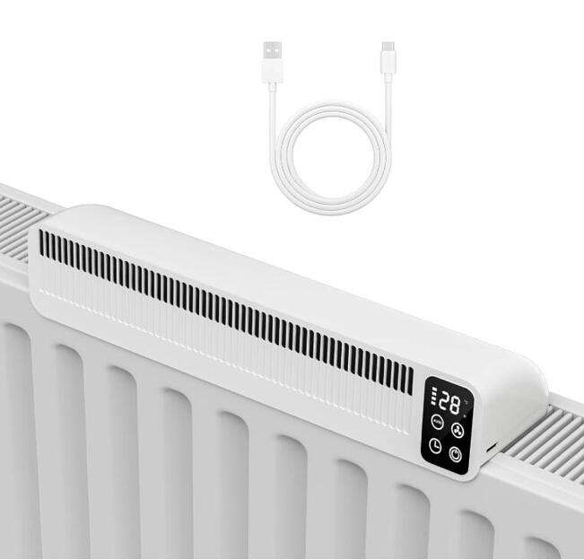 1 (4) Modern Radiator Booster Fan Circulate Warm air More Fast Energy Saving Cooling Radiator - Image 1