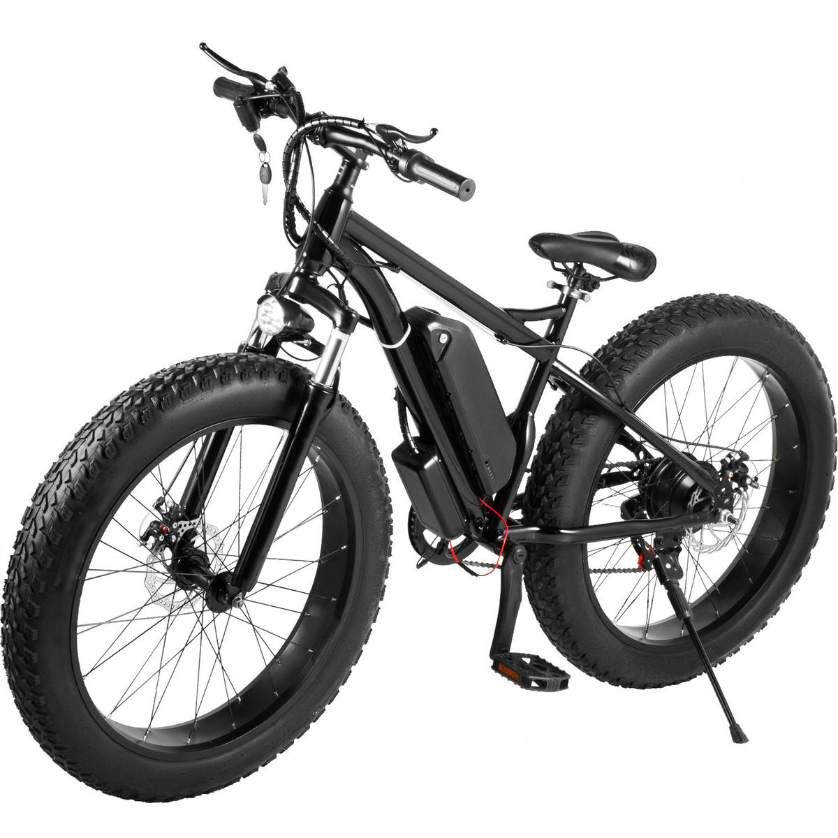 1 (6) 36V 350W 500W Fat Tire Adult Mountain Electric Bike Off Road - Image 1
