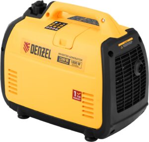 DENZEL GT2200iS 2.2kVA Silent Inverter Gasoline Generator 230V Portable Power