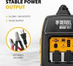 DENZEL GT2200iS 2.2kVA Silent Inverter Gasoline Generator 230V Portable Power - Image 4