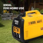 DENZEL GT2200iS 2.2kVA Silent Inverter Gasoline Generator 230V Portable Power - Image 2