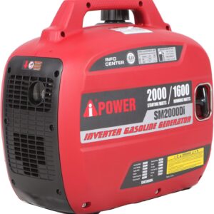 iPower A Gasoline Silent Inverter Generator 2000W 50/60Hz Portable Power Unit